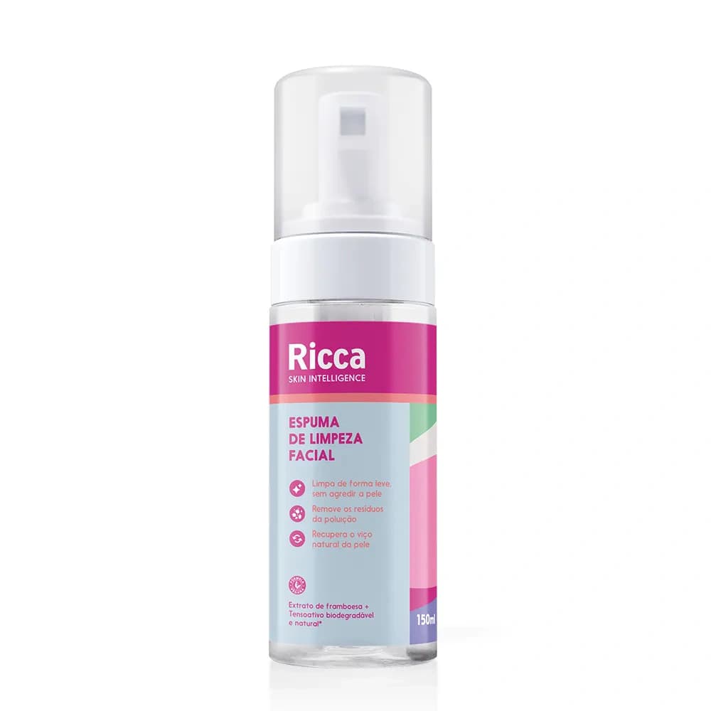 Ricca Ricca Espuma de Limpeza Facial Framboair