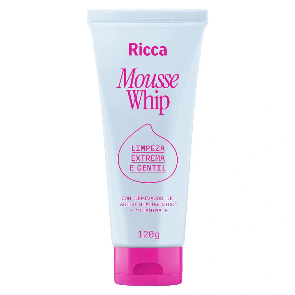 Ricca Ricca Mousse Whip Sabonete Espumado Facial 120g