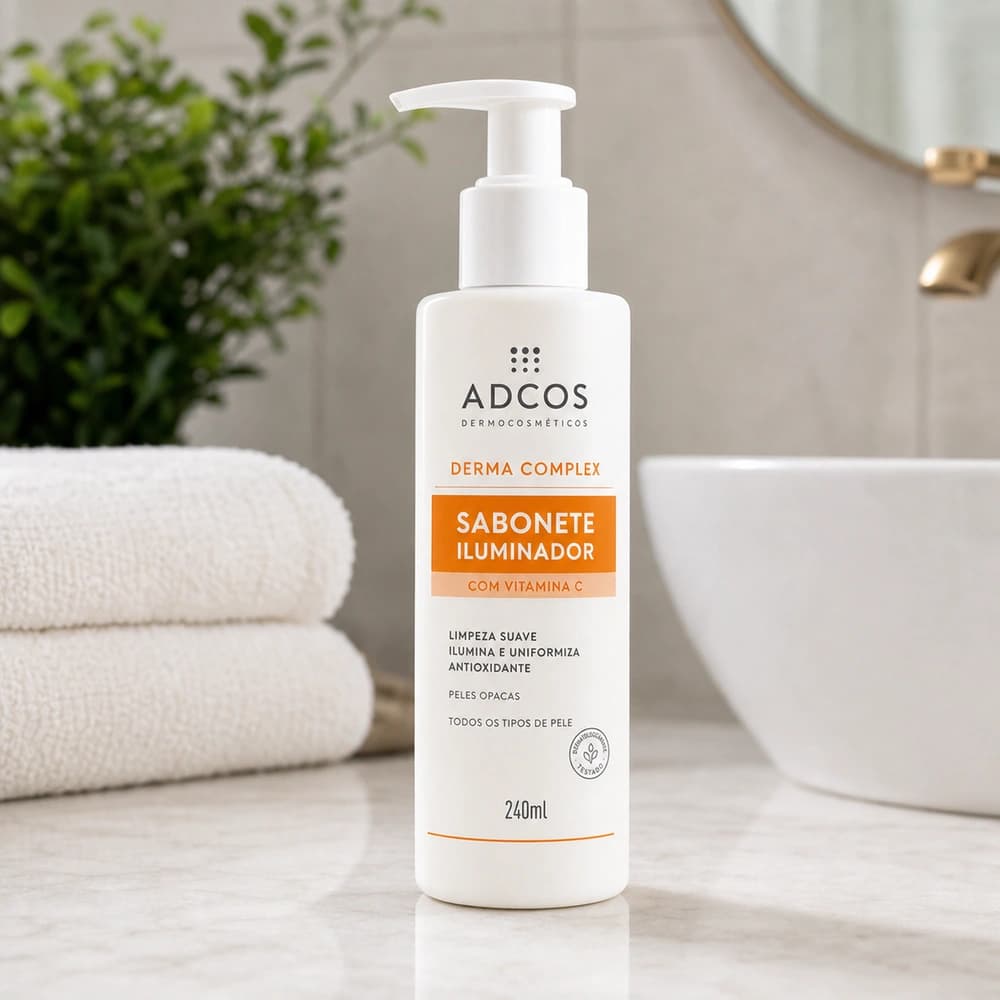 ADCOS Sabonete Iluminador com Vitamina C