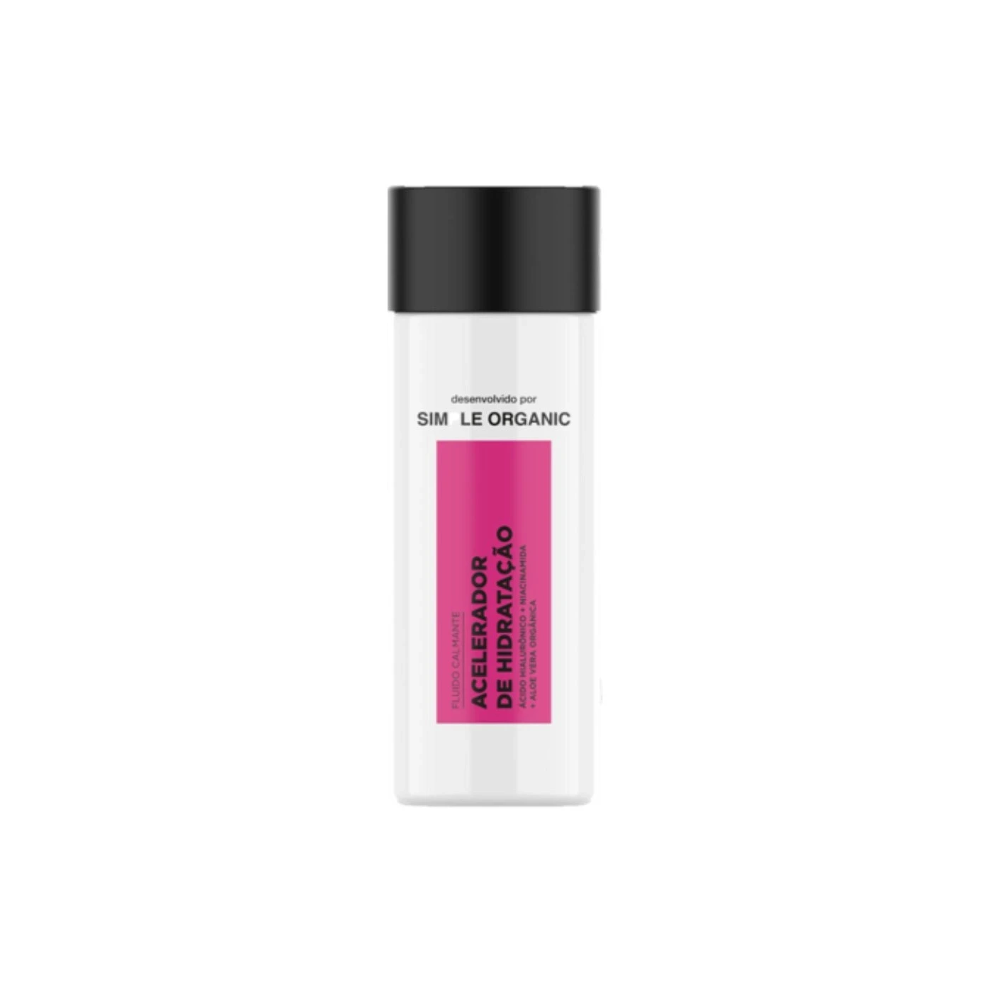 Simple Organic Fluido Calmante Acelerador de Hidratação 120ml