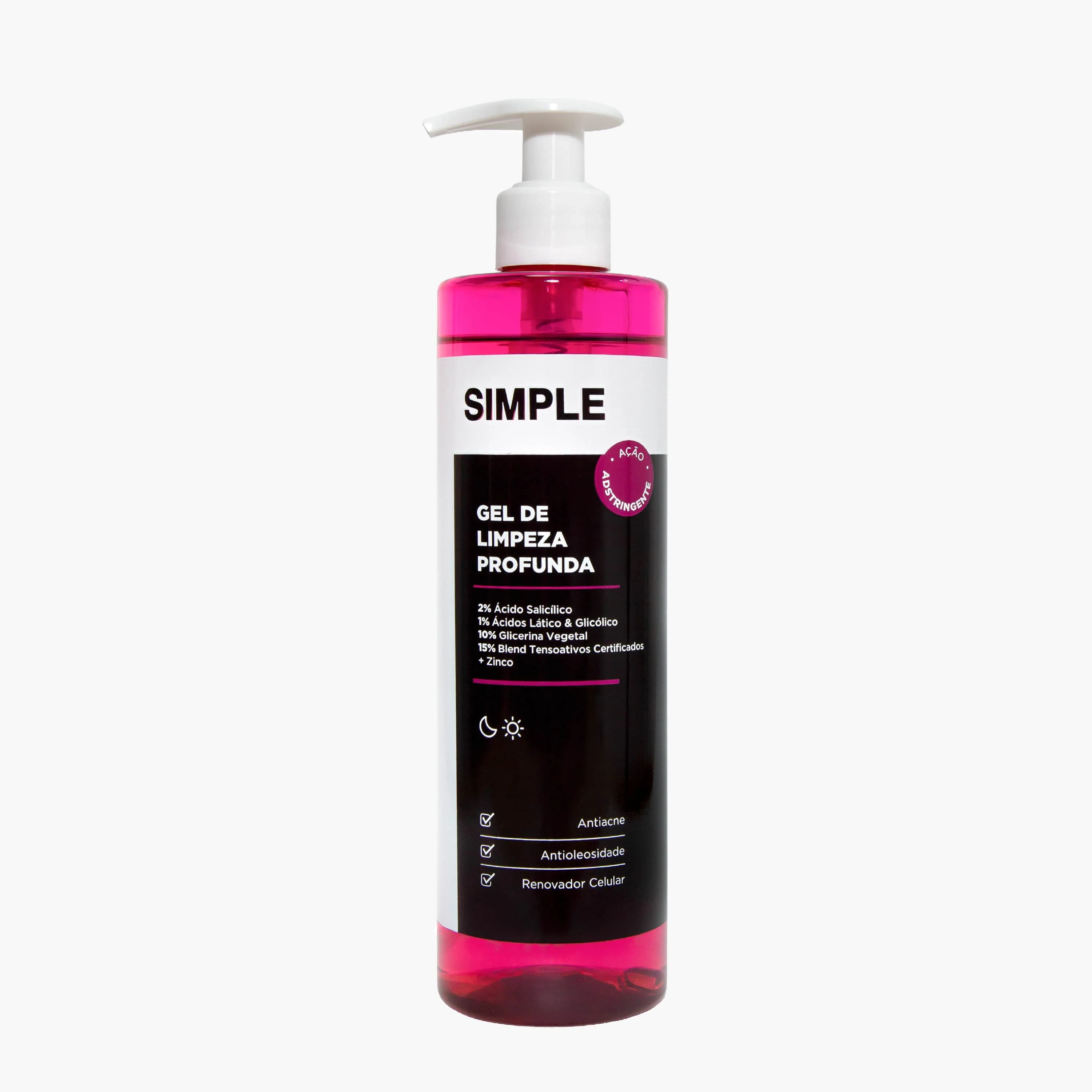 Simple Organic Gel de Limpeza Profunda