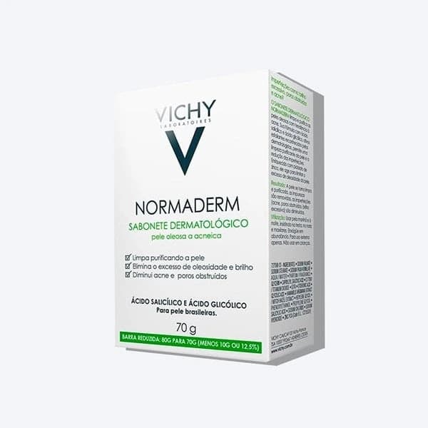 Vichy Vichy Normaderm Sabonete em Barra Dermatológico, 70g
