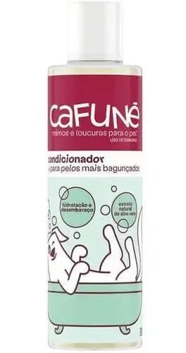 Condicionador Cafuné Hidratação e Desembaraço para cães e gatos, frasco de 300ml