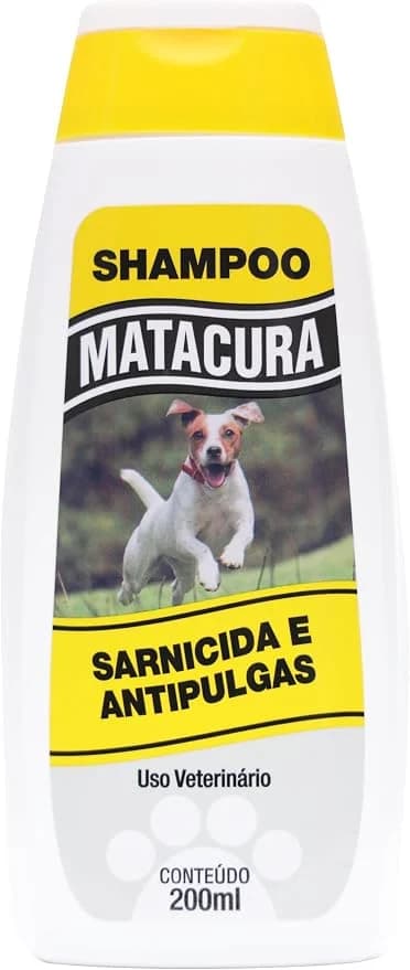 Matacura shampoo sarnicida e antipulgas 200 ml