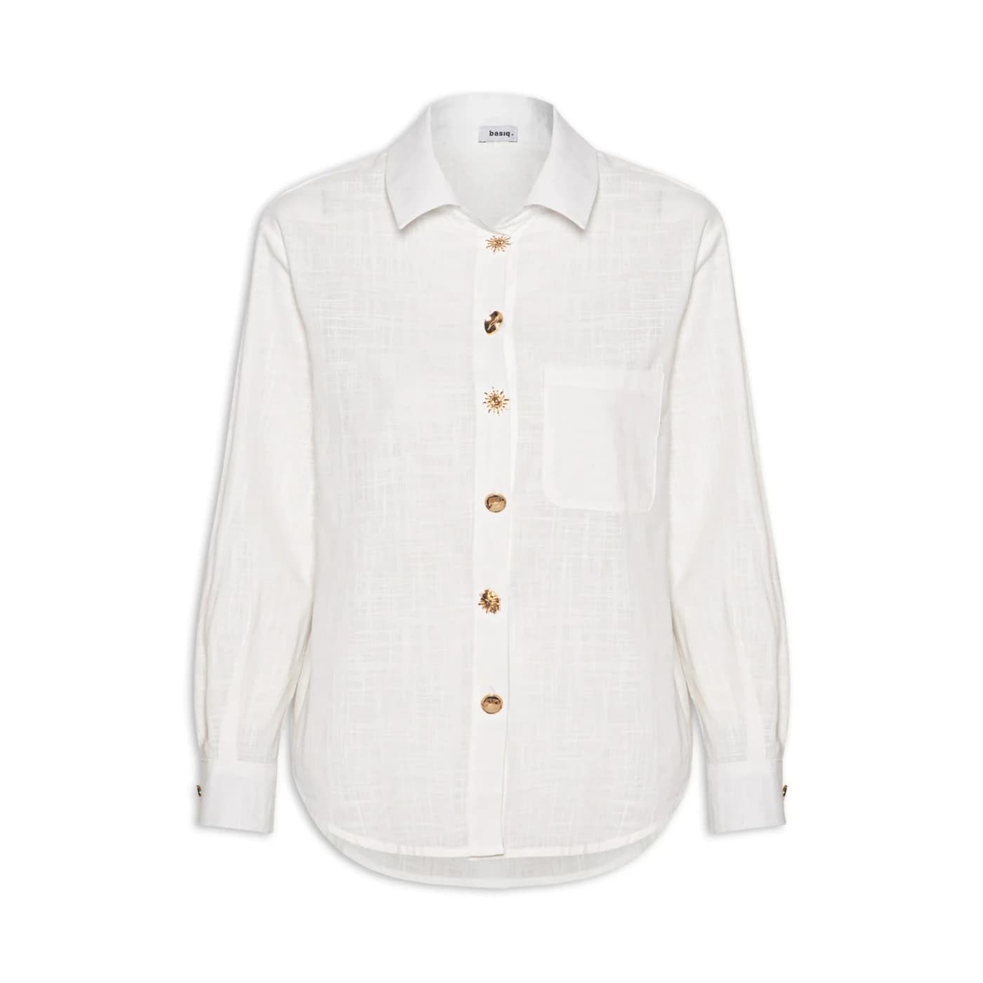 Marca de marketplace Camisa larga com botões