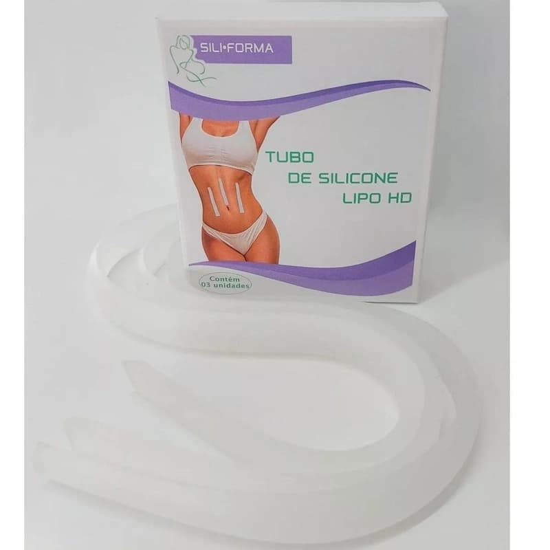 Marca de marketplace Kit com 3 tubos de silicone para lipo HD