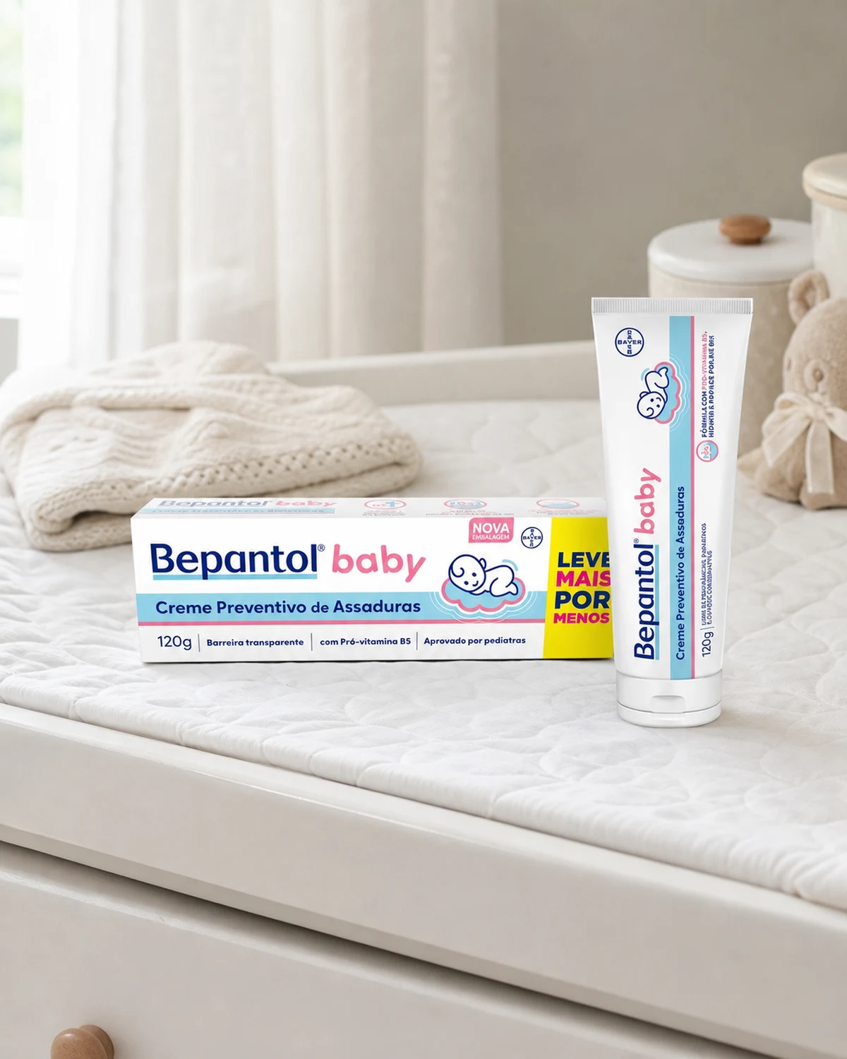 Bepantol Baby Creme Preventivo de Assaduras 120 g