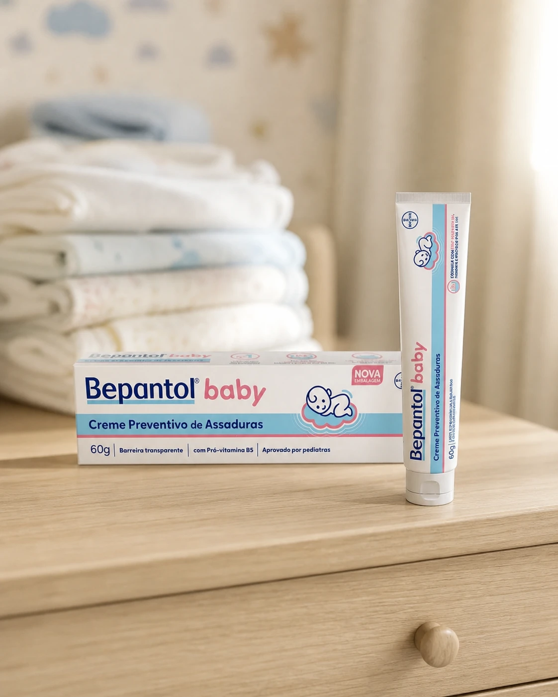 Bepantol Baby Creme Preventivo de Assaduras Hipoalergênico 60g