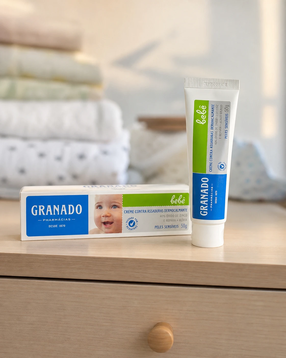 Granado Creme Contra Assaduras Dermocalmante Bebê 50g