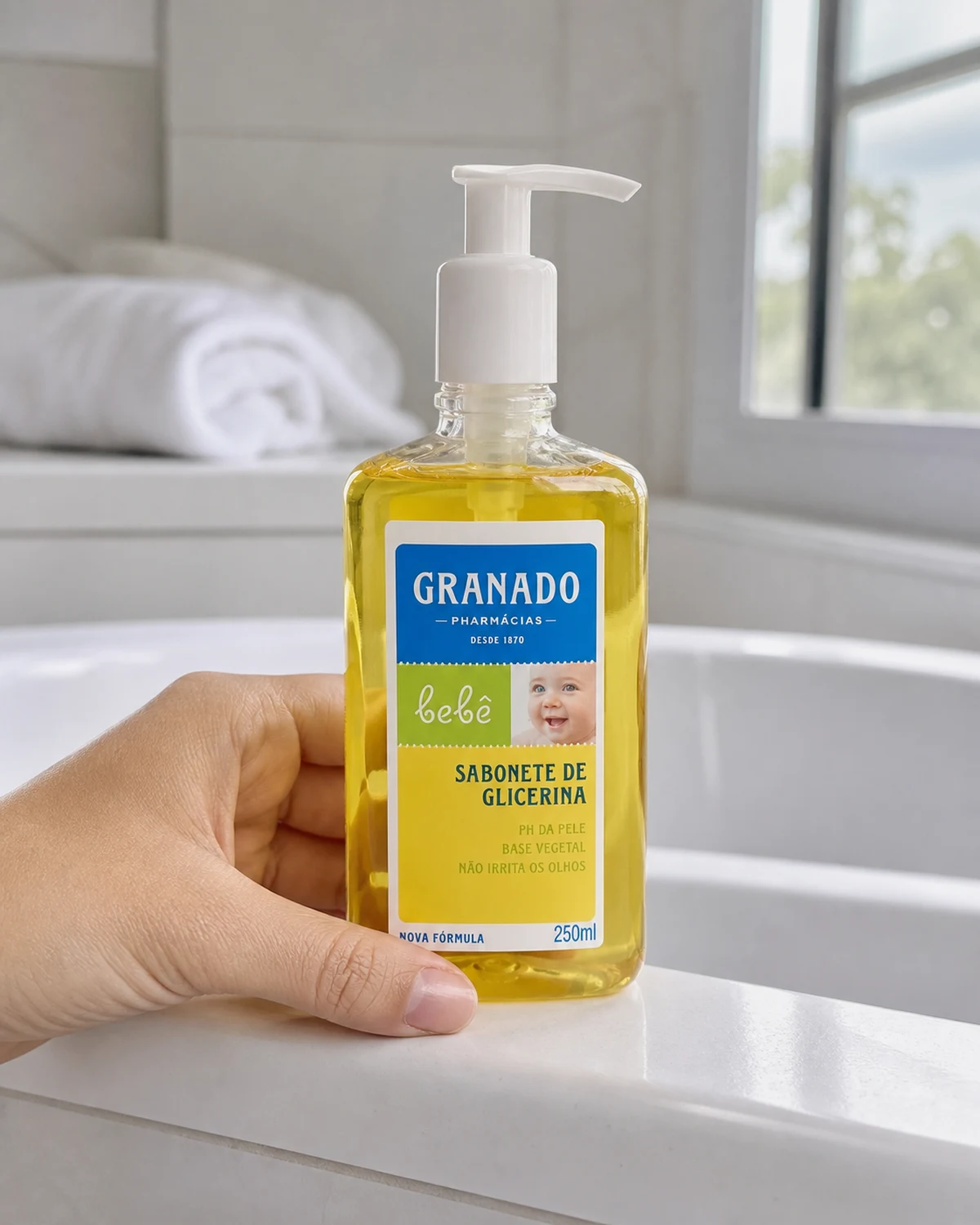 Sabonete Líquido de Glicerina Granado Bebê Tradicional 250 ml