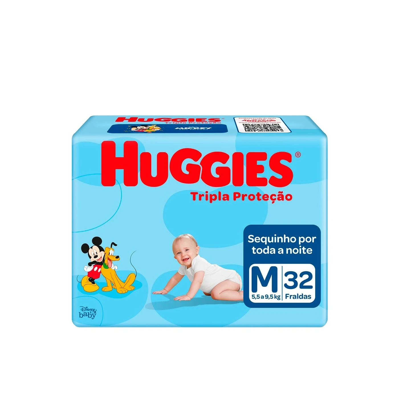 Huggies Fralda Huggies Tripla Proteção M 32 unidades
