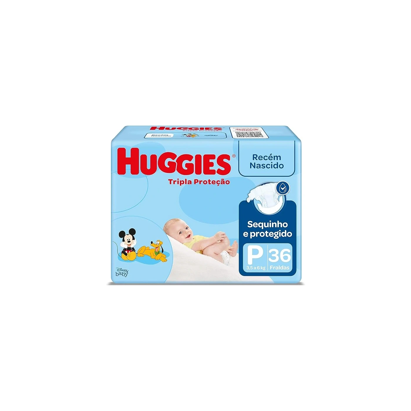 Huggies Fralda Huggies Tripla Proteção P 36 unidades