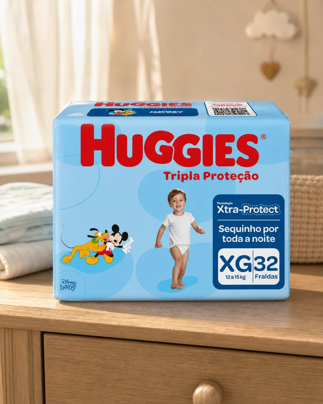 Huggies Fralda Huggies Tripla Proteção XG 32 unidades