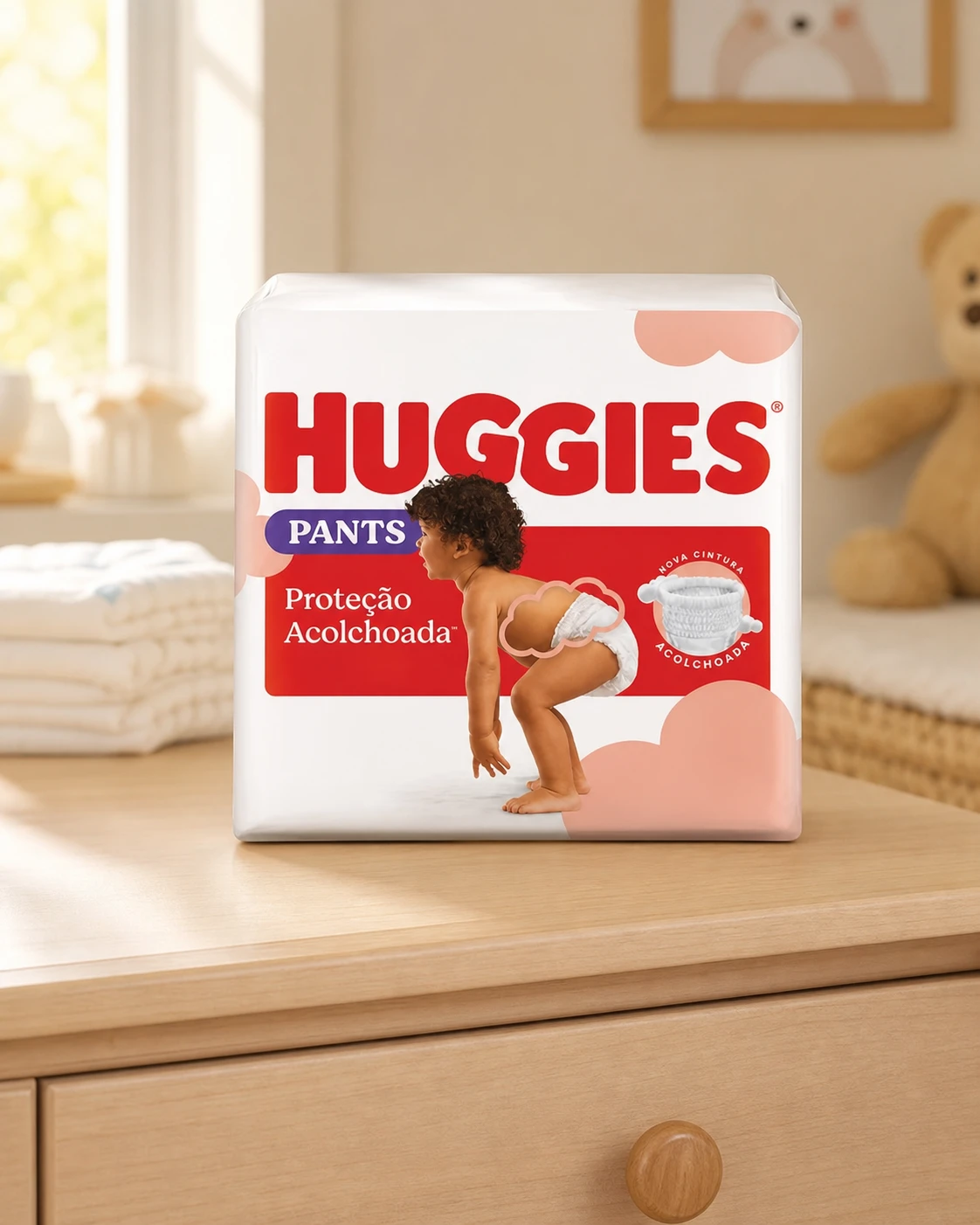 Huggies Fralda Proteção Acolchoada Pants XXG 58 unidades