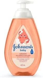 Johnson's Baby sabonete líquido de glicerina da cabeça aos pés 400 ml