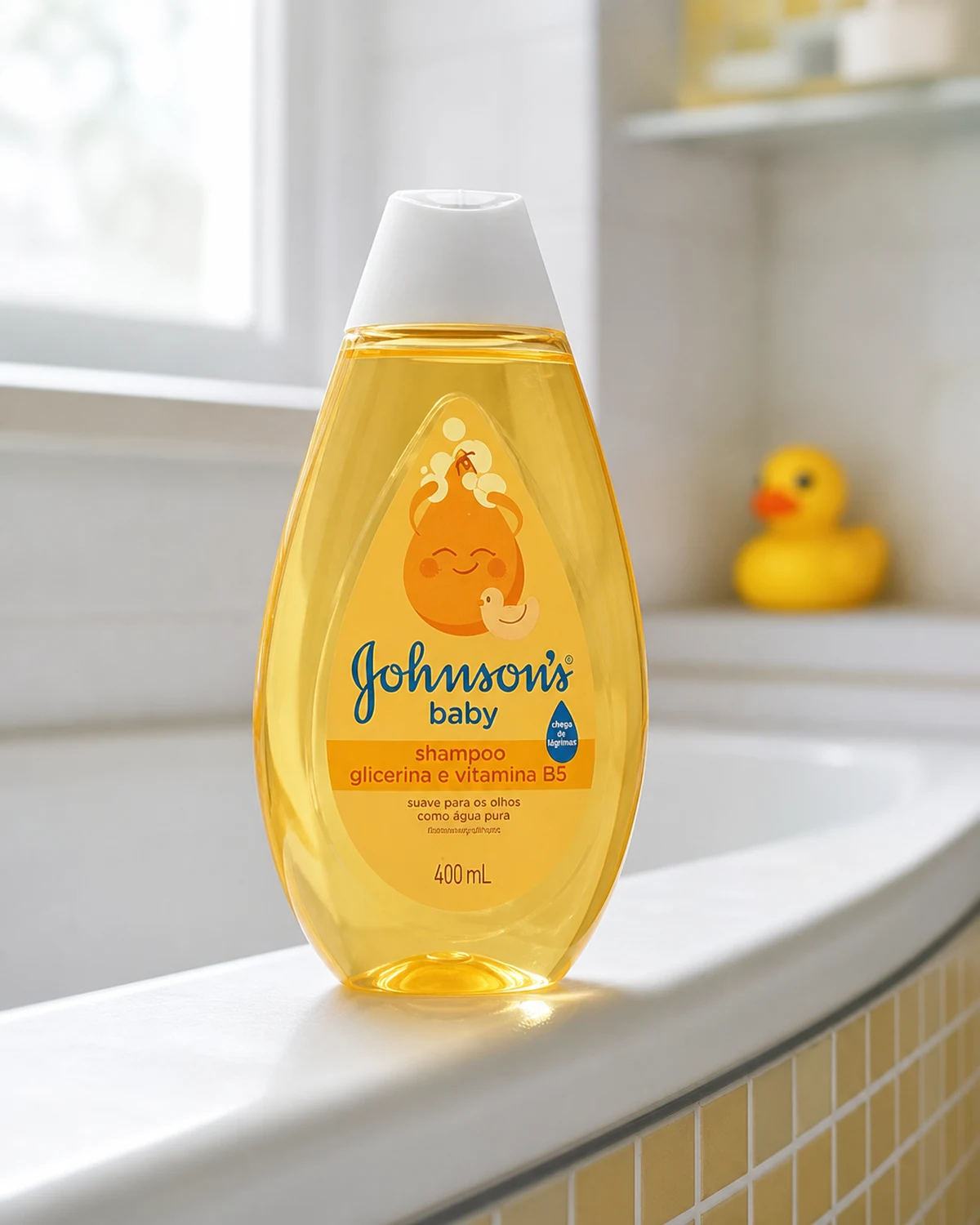 Johnson's Baby shampoo de glicerina regular 400 ml