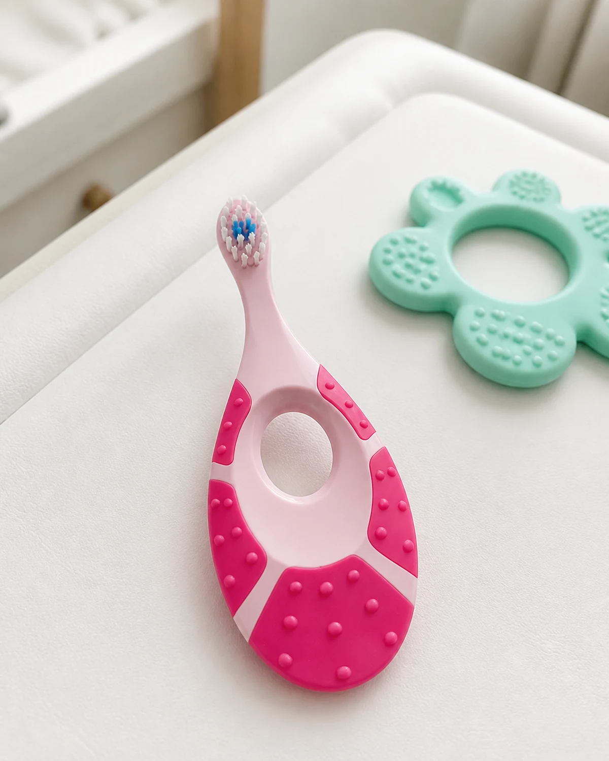 Jordan Step 1 escova de dentes para bebês de 0 a 2 anos