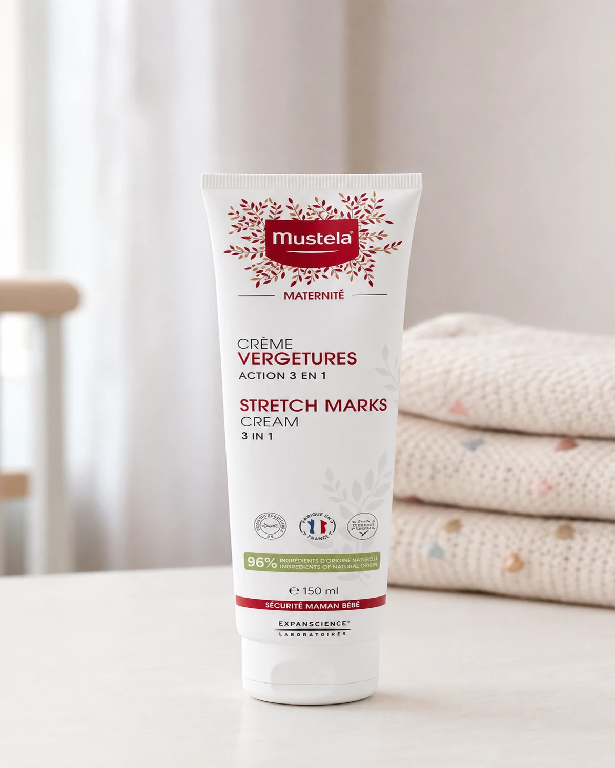 Mustela Maternité creme antiestrias sem perfume 150 ml