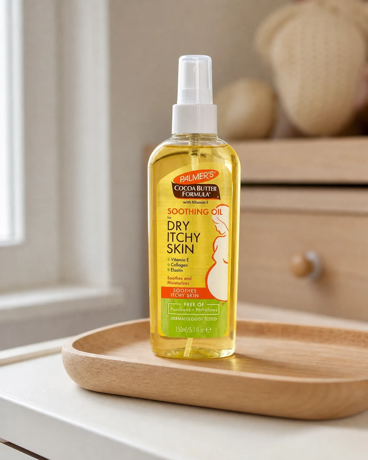 Palmer's Cocoa Butter óleo calmante para gestantes 150 ml