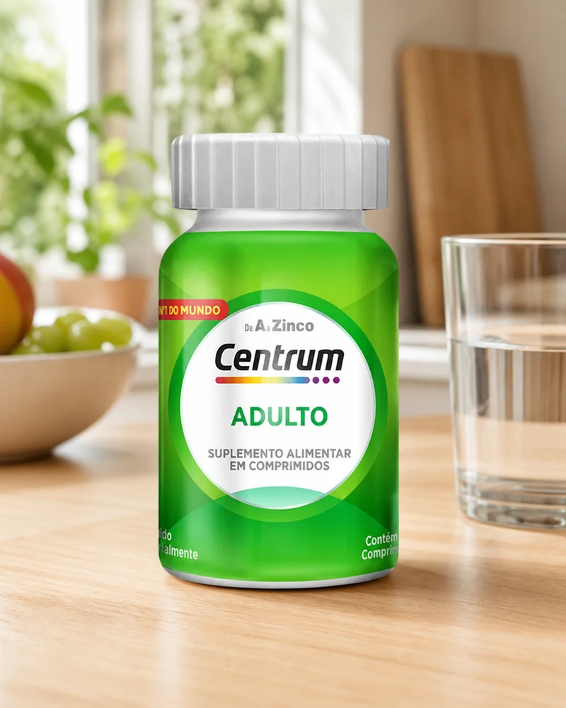 Centrum multivitamínico adulto A a Zinco 60 comprimidos