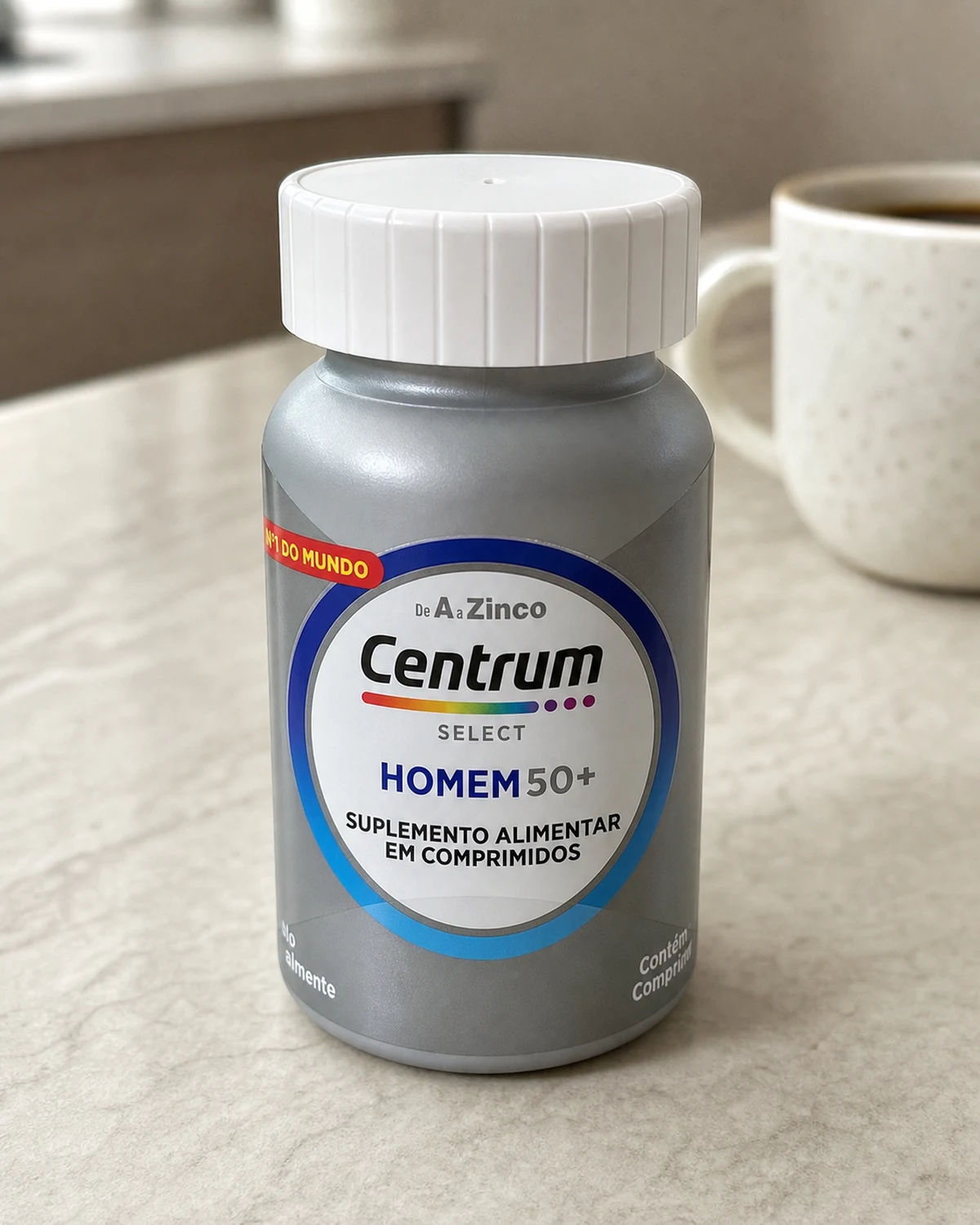 Centrum Homem 50 Mais, frasco com 60 comprimidos