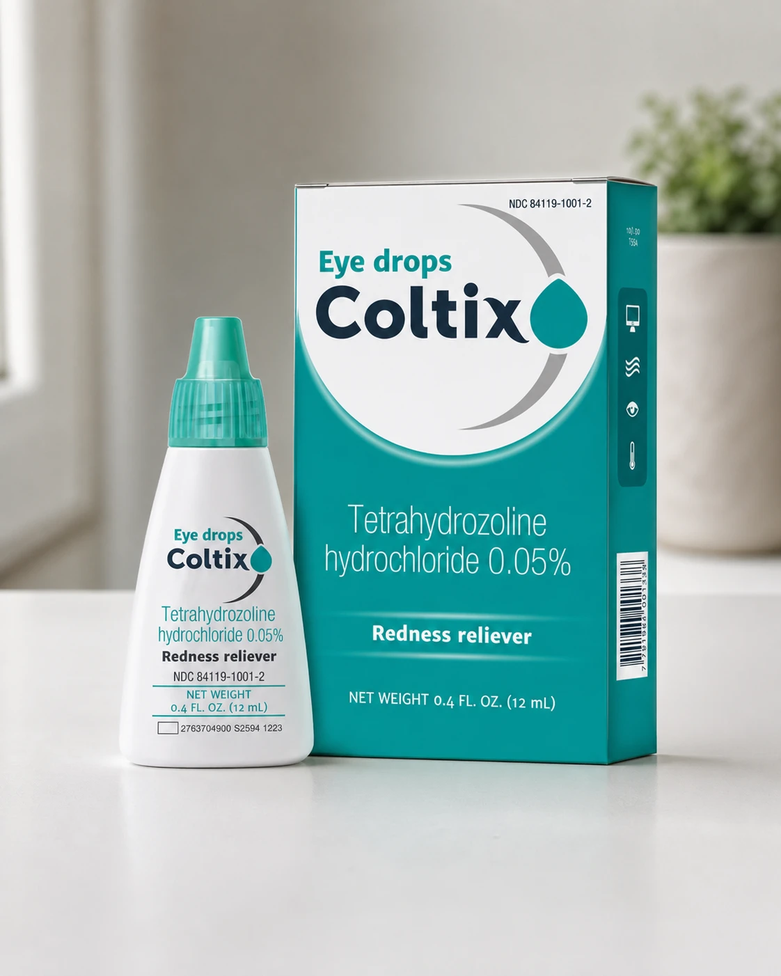Colírio Coltix para alívio de irritação ambiental