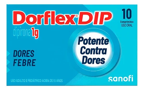 Dorflex analgésico e relaxante muscular 10 comprimidos