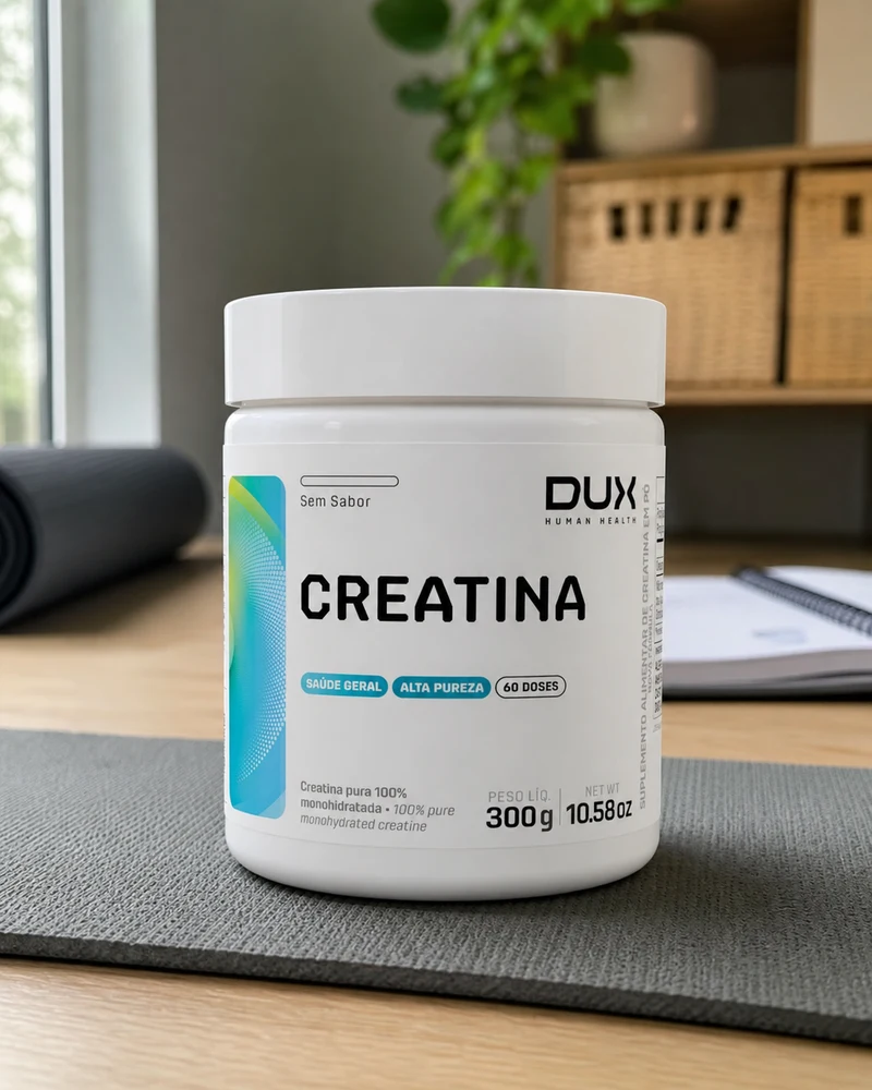 Dux Nutrition creatina monohidratada sem sabor, pote de 300 g