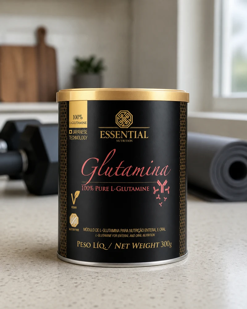 Essential Nutrition Glutamina, lata de 300 g