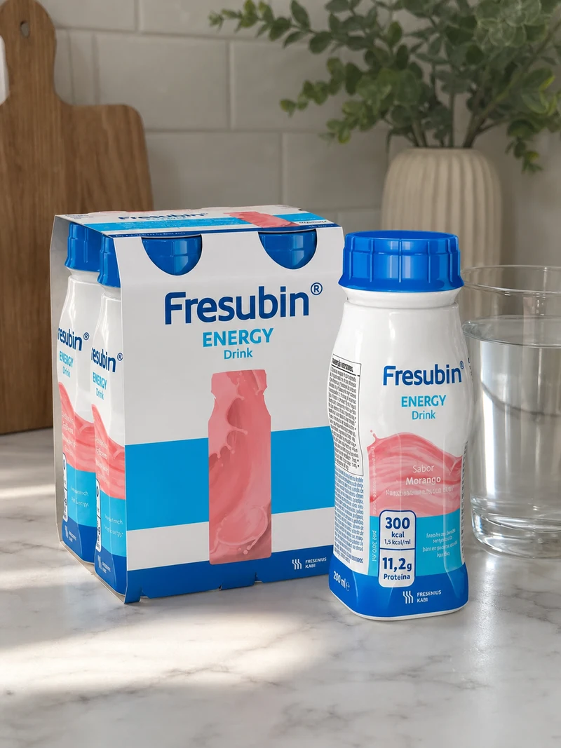 Fresubin Fresubin Energy Drink Morango 200ml (Kit 4 Unidades)
