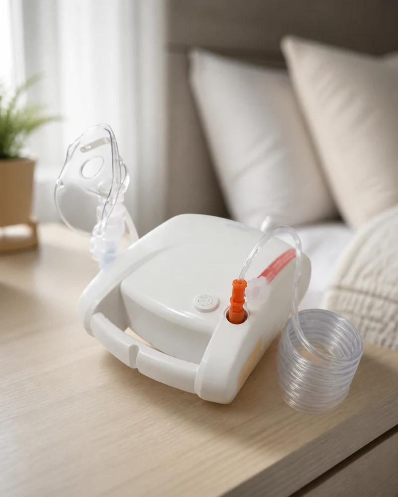 Inalador e nebulizador G-Tech NEBCOM V