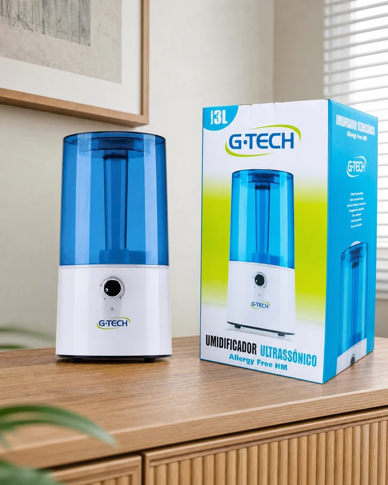 G-Tech G-Tech Umidificador de Ar Ultrassônico Allergy Free HM
