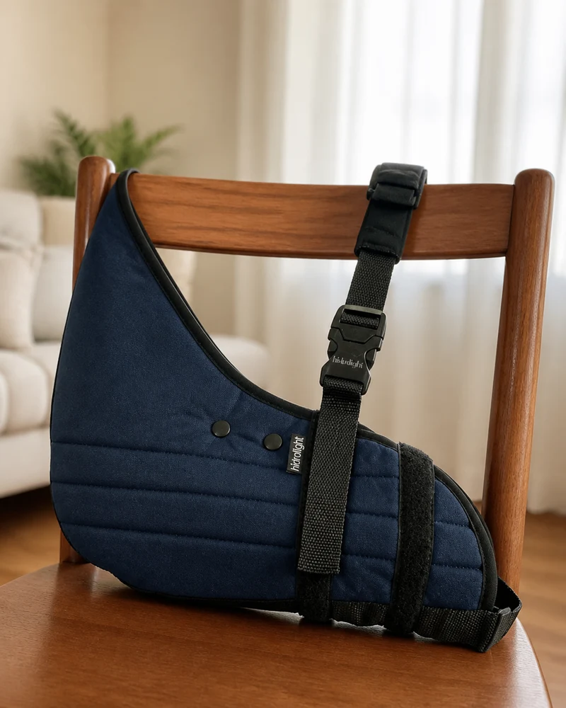 Tipoia Estofada Imobilizadora Velpeau Hidrolight, azul