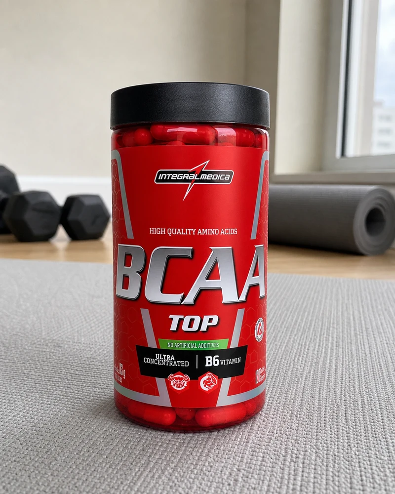 Integralmédica BCAA Top, frasco com 120 cápsulas