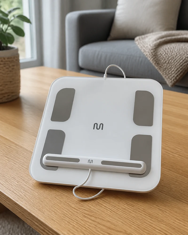 Multilaser balança corporal digital com bioimpedância e Bluetooth