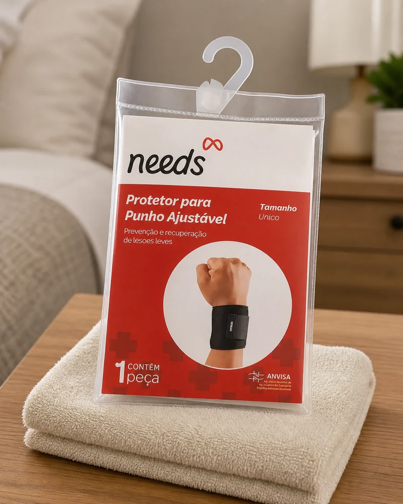 Needs protetor para punho ajustável, tamanho único