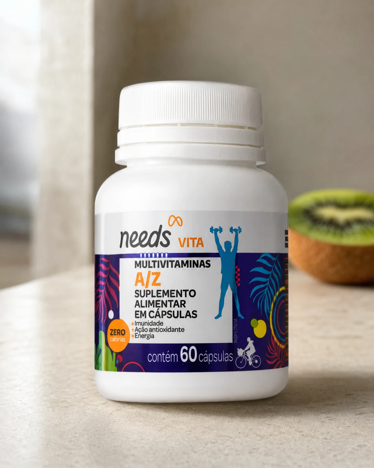 Needs Vita A-Z suplemento vitamínico 60 cápsulas