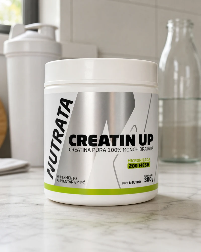 Nutrata Creatin UP creatina monohidratada, pote de 300 g
