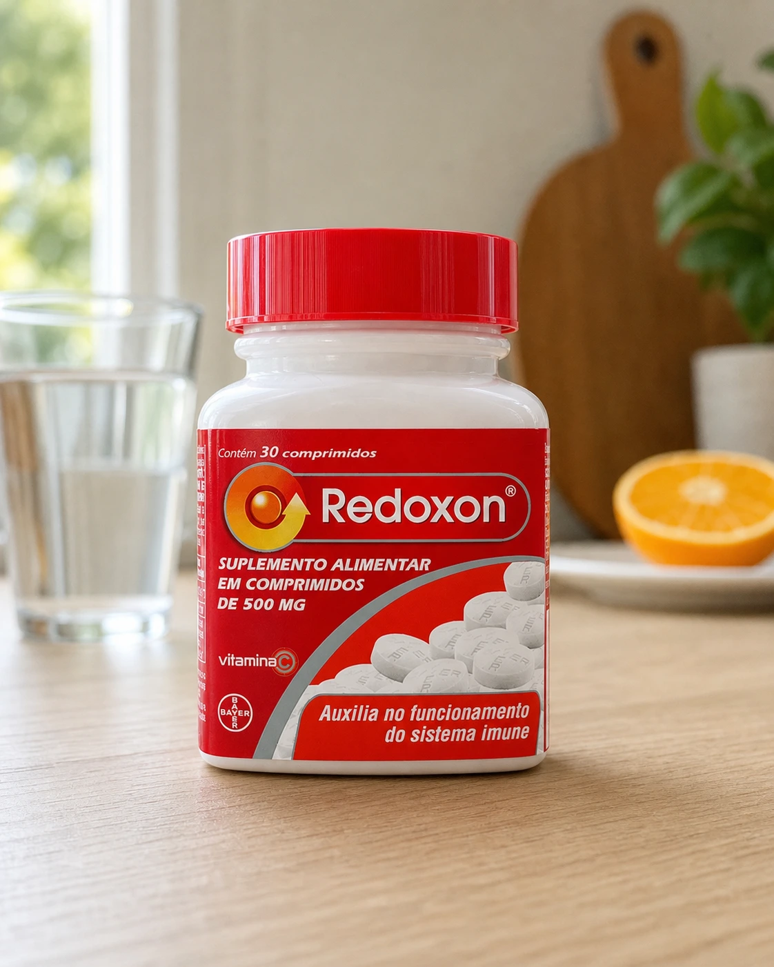 Redoxon vitamina C 500 mg com 30 comprimidos
