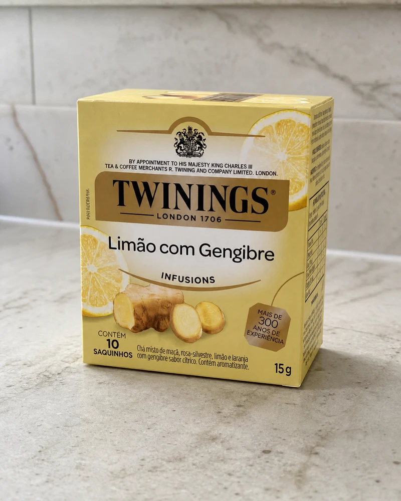 Twinings Twinings Chá Limão com Gengibre Sachês 10 Unidades