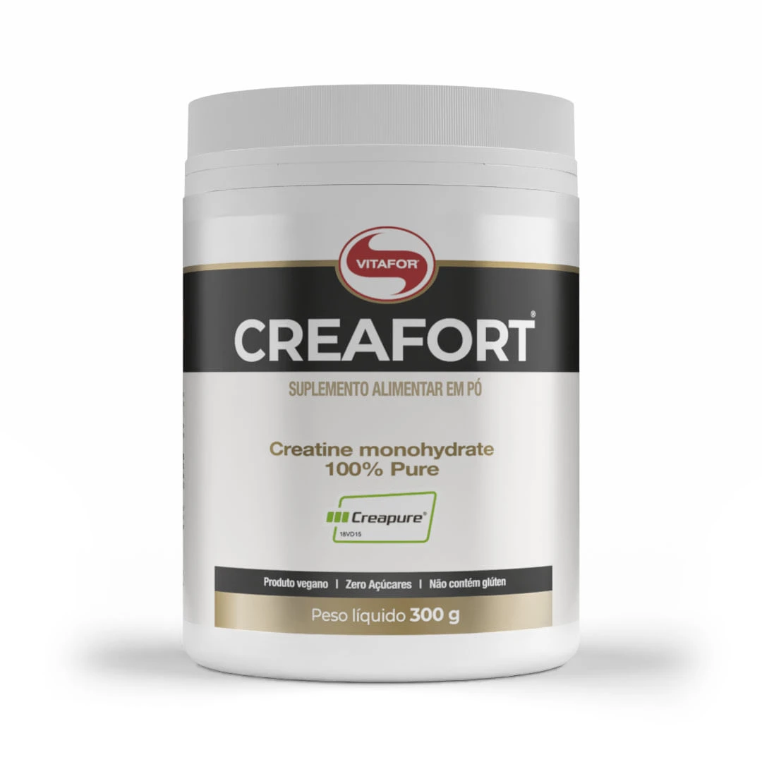 Creafort Creatina Creapure Vitafor, pote de 300 g