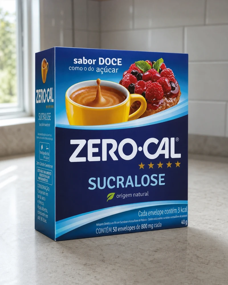 Zero-Cal Zero-Cal Adoçante Sucralose em Sachês 0,8g 50 unidades