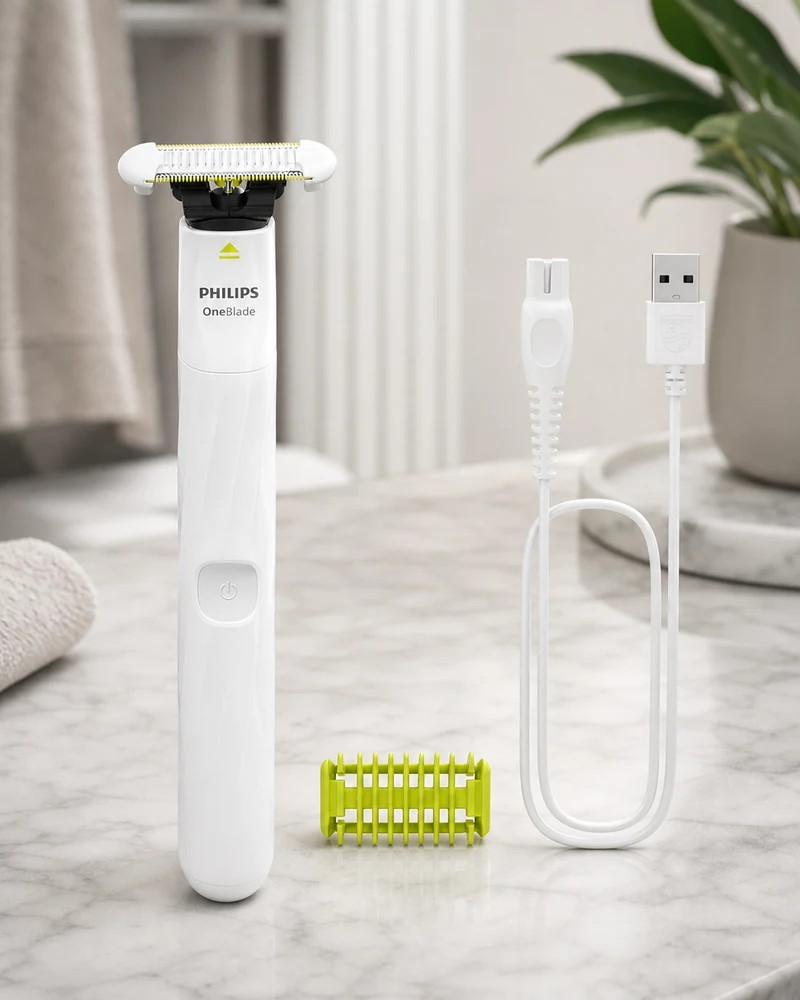 Philips Aparador de Pelos Íntimo Philips OneBlade Intimate QP1924/10