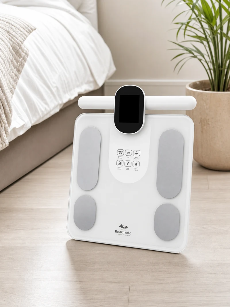 Relaxmedic Balança de Bioimpedância Relaxmedic Bodyscan Vision Branca