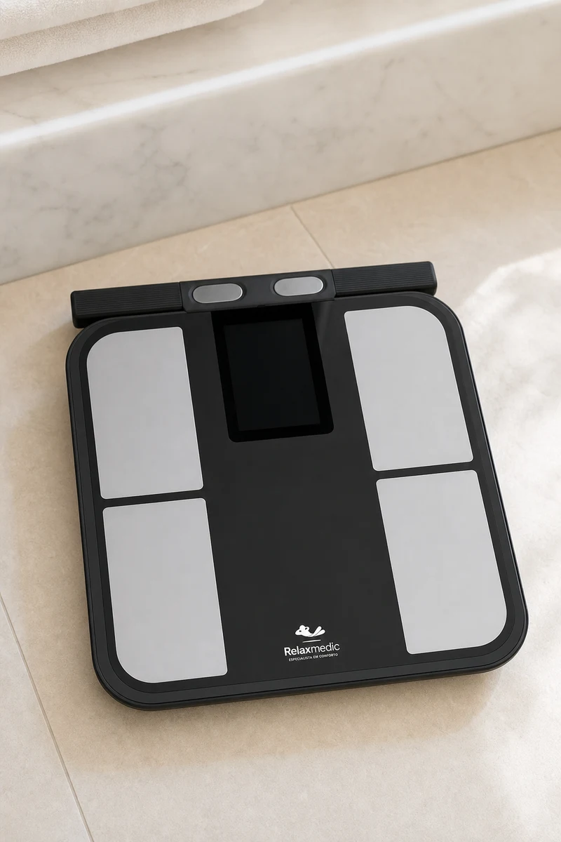 Relaxmedic Balança de Bioimpedância Relaxmedic Nivora Preto