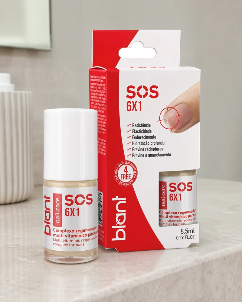 Blant Blant SOS 6x1 Complexo Multivitamínico para Unhas 8,5ml