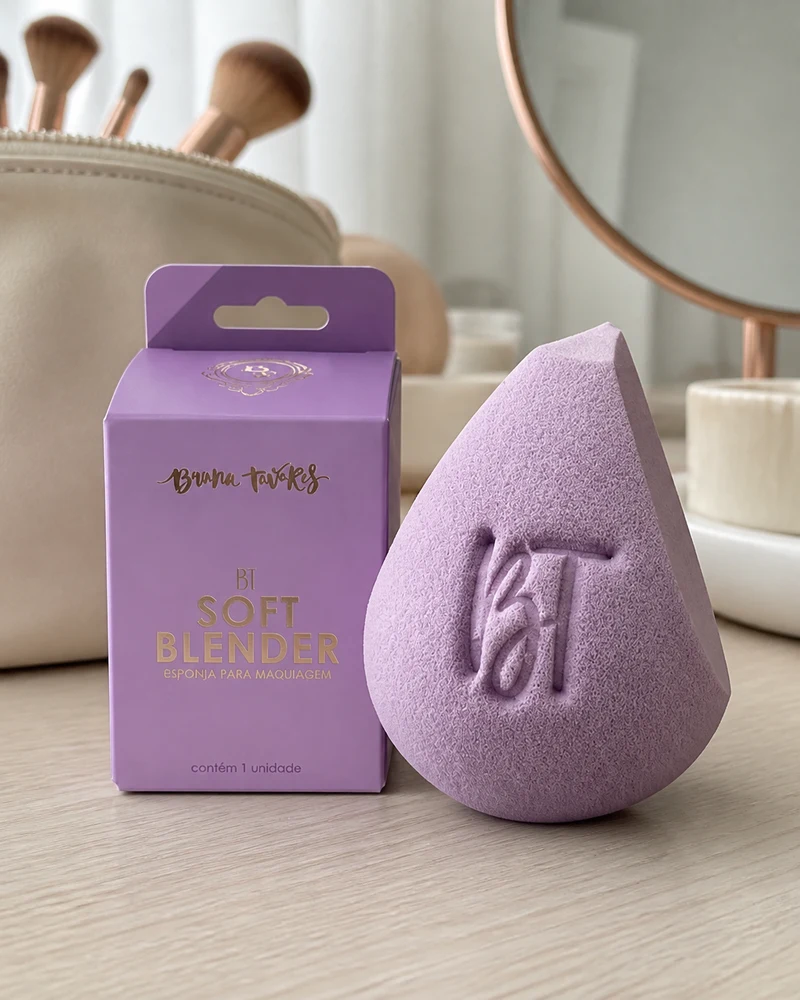 Bruna Tavares BT Soft Blender esponja de maquiagem