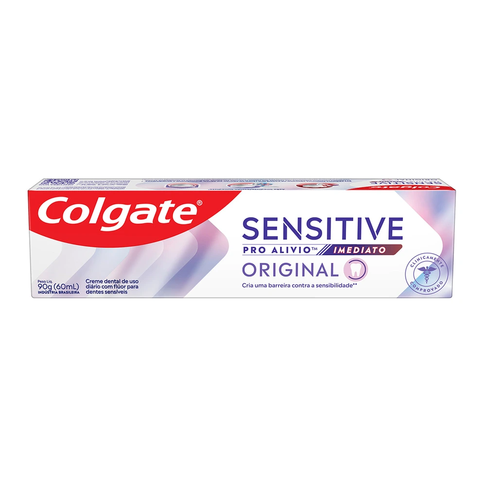 Colgate Creme Dental Sensitive Pro Alívio Imediato Original 90g