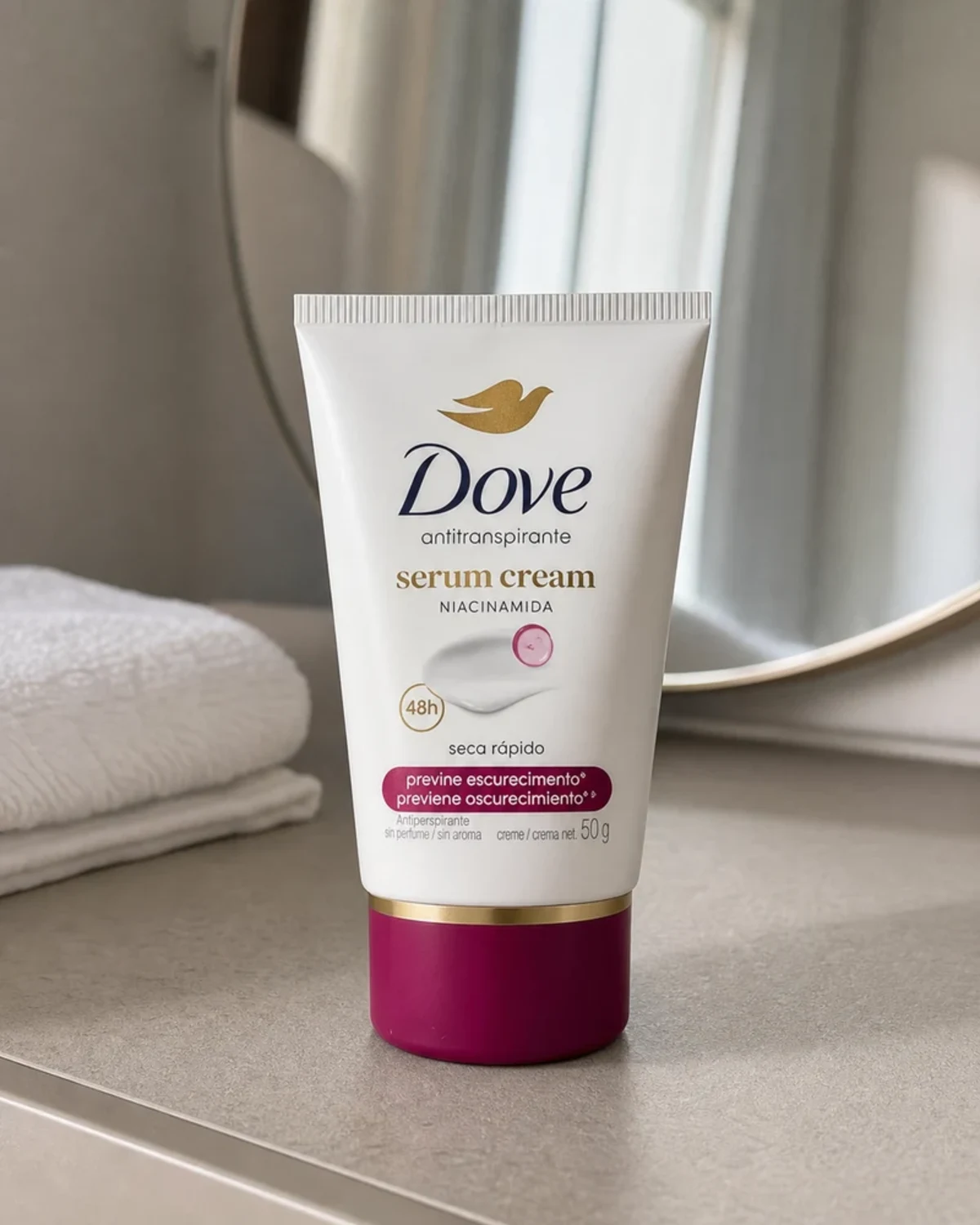 Dove Advanced Care desodorante antitranspirante creme sérum niacinamida 50 g