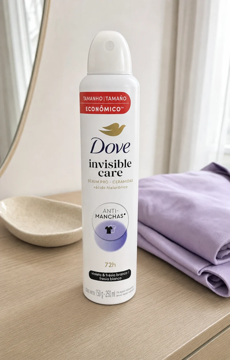 Dove Dove Desodorante Antitranspirante Aerosol Invisible Care 250ml